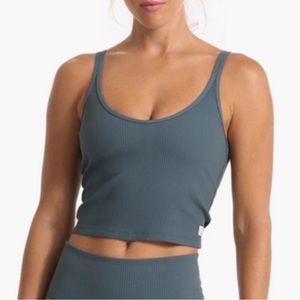 Vuori Rib Crop Tank S NWT